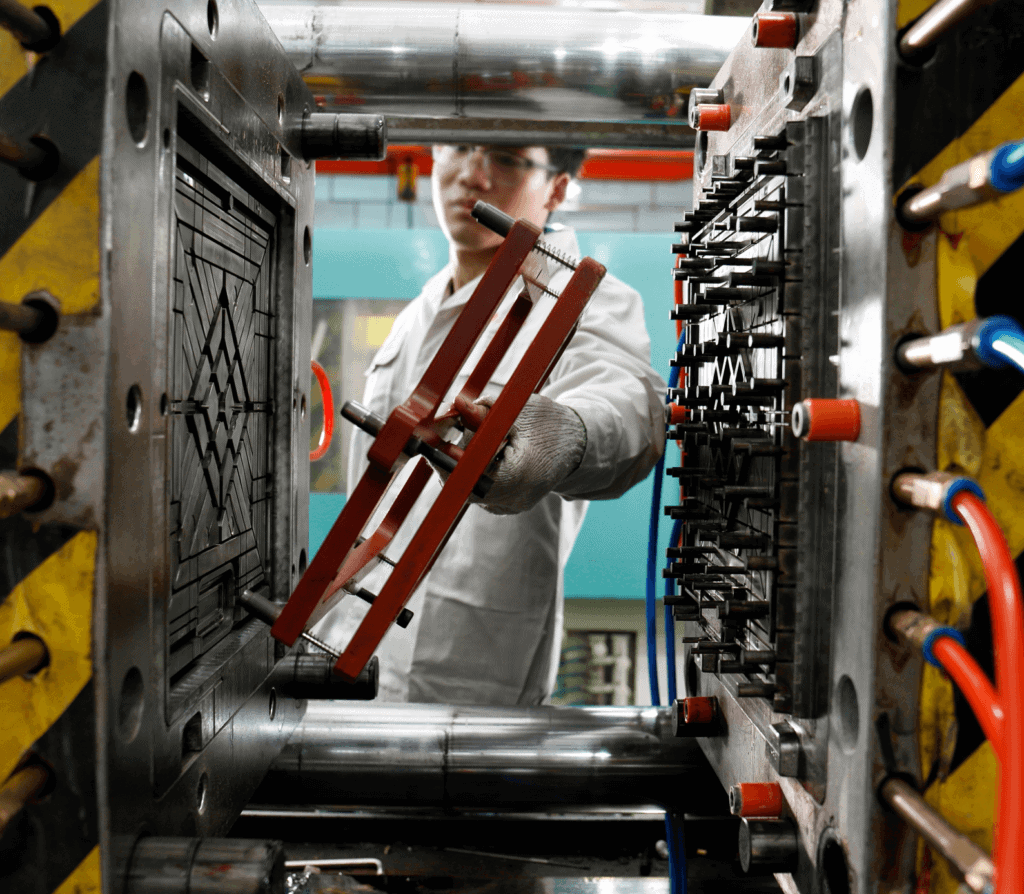 Hot Stamping Process for Injection Molding